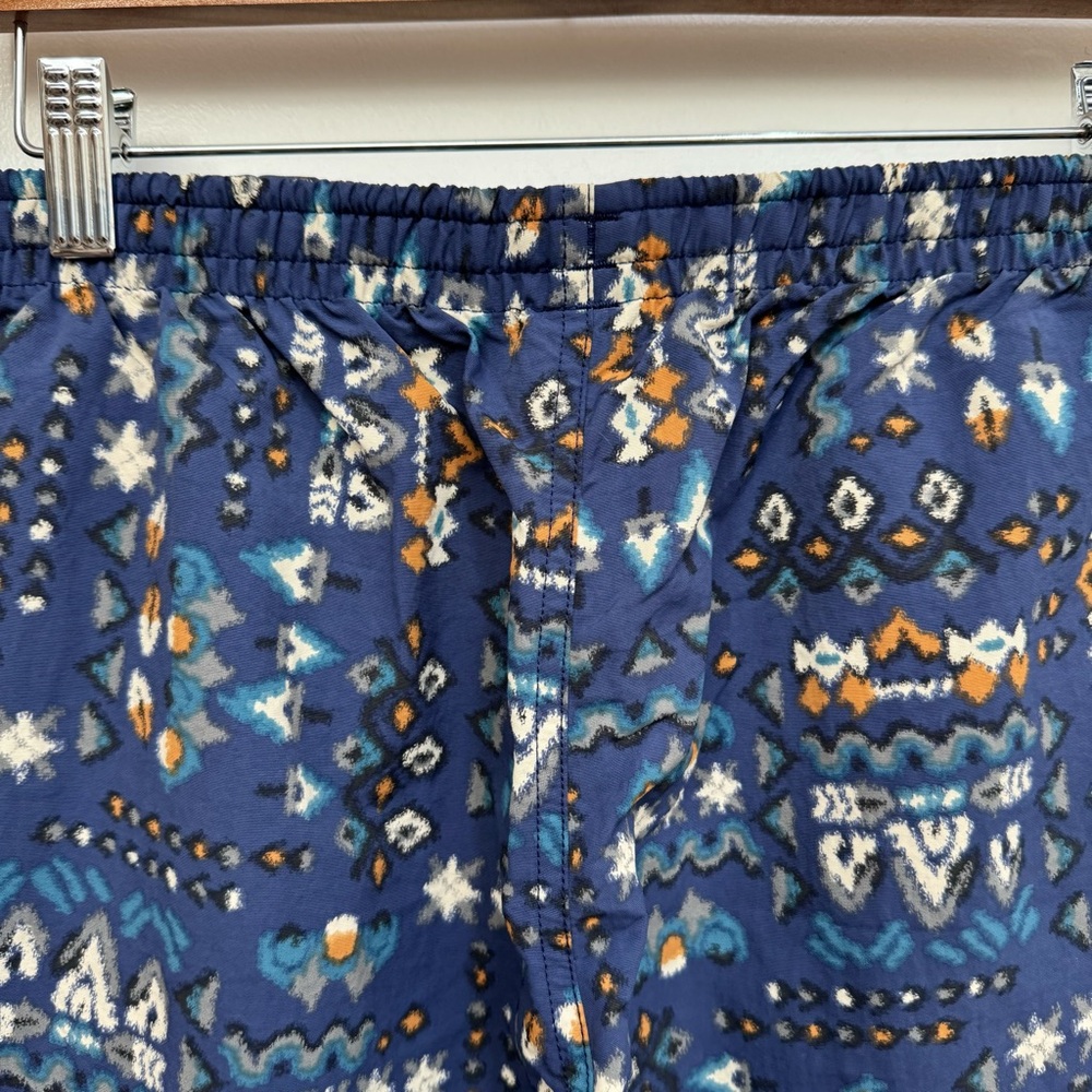 Patagonia Baggies Shorts Men’s Medium Aztec Print Vacation Beach Resort Cruise - Picture 8 of 11